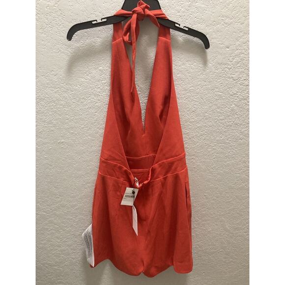 Dress the Population Women Medium Alexi Fit and Flare Midi Dress Poppy Red - Picture 2 of 12